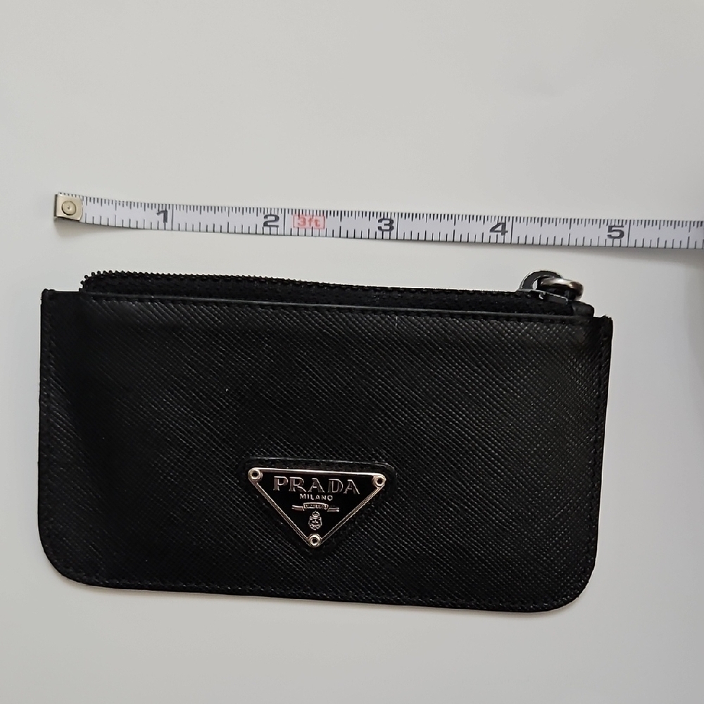 Prada Black Leather Key Pouch - Picture 12 of 16
